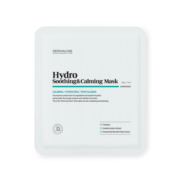 [Dermaline] Hydro Soothing & Calming Mask Calming, Moisturizing Care Beautifox
